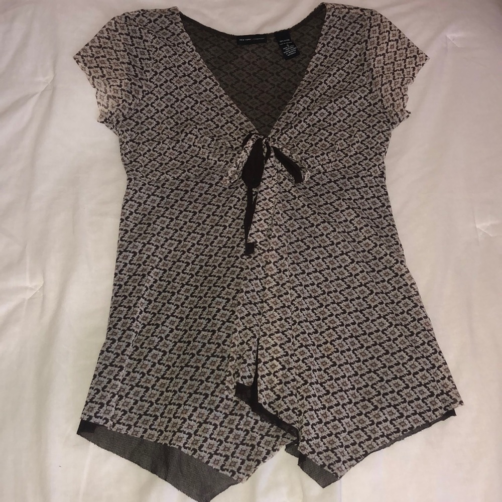 NY&C business casual short sleeve